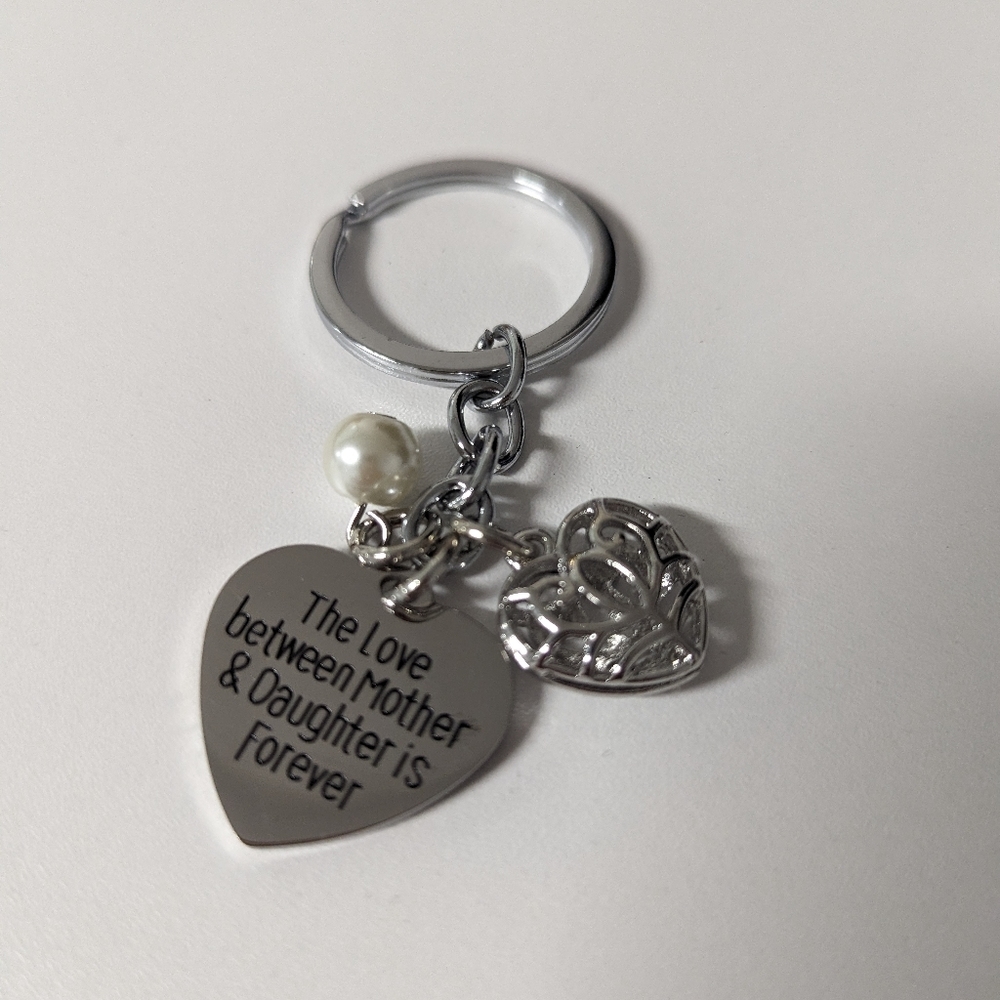 Mother and Daughter keychain